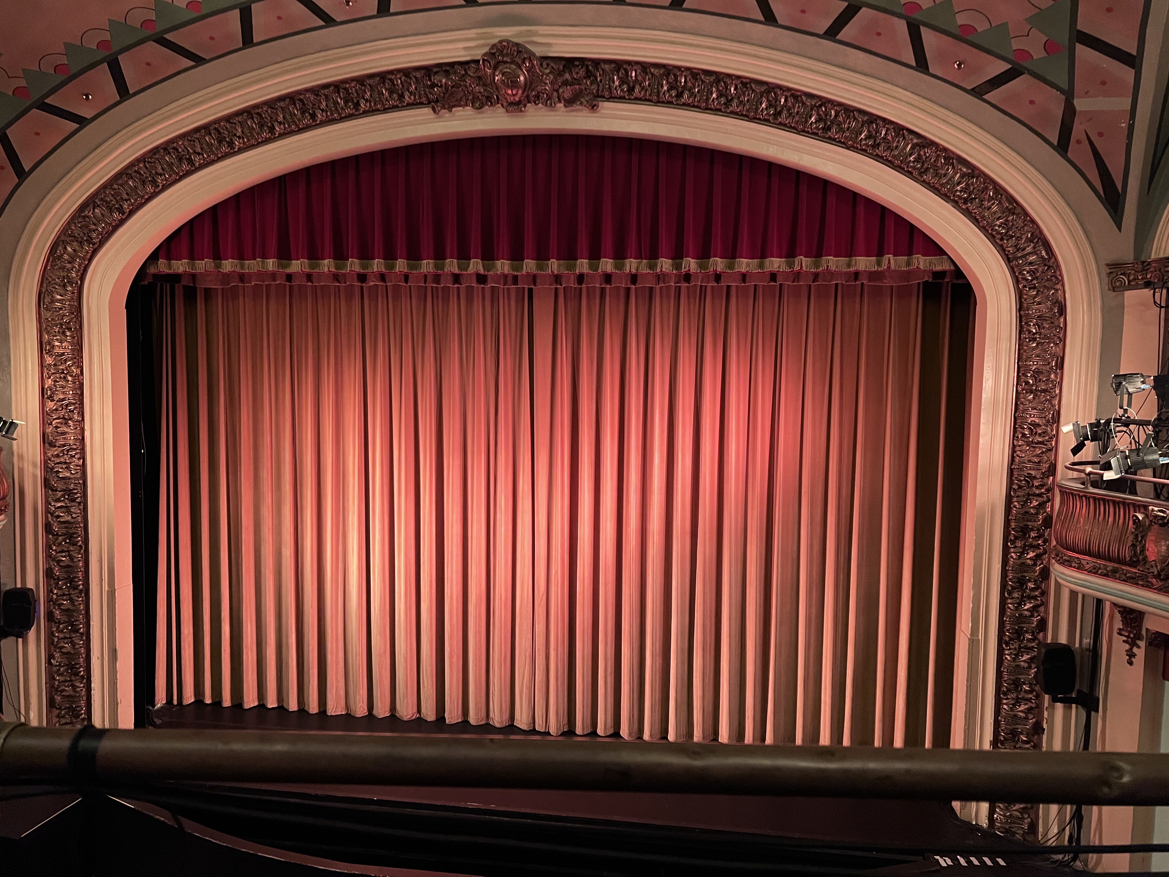 Photo of a theater stage